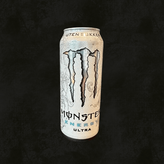 Monster energy ultra white uten sukker